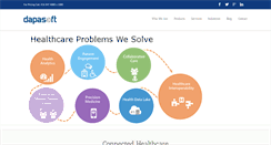 Desktop Screenshot of dapasoft.com