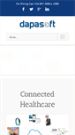Mobile Screenshot of dapasoft.com